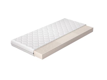 Materac Lateksowy Milano 120x200 Hipoalergiczny pokrowiec Matracok-ágybetét