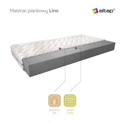 Materac Piankowy Lino 80x200 Silk Matracok-ágybetét