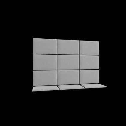 Quadratta 180x120 Kárpitozott falpanel